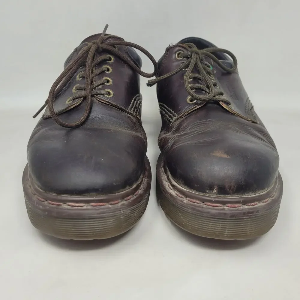 Vintage Dr. Martens‎ Shoes Mens UK9 US10 Brown Leather 5-Eye Oxford England 8053